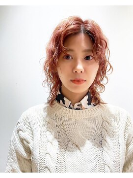 ロペ(ROPE.) 【ROPE.】くびれウルフブリーチパーマ