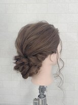 サロン Salon アイ アート&nbsp;浴衣に合うルーズヘアセット