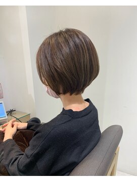 ルディー バイ ヘアーポケット(rudii by HAIR POCKET) ショートボブ×アッシュベージュ