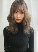 ミディアム ミルクティーカラー