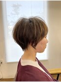 丸みショート
