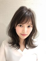 アフロート ギンザ(AFLOAT GINZA) 大人かわいい小顔外はねくびれミディアム 20代30代40代