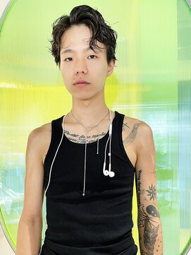 サル 代官山(SAL) 【SAL】イヤホンだってアクセサリー！ゆるつよパーマ＊菅原誠＊