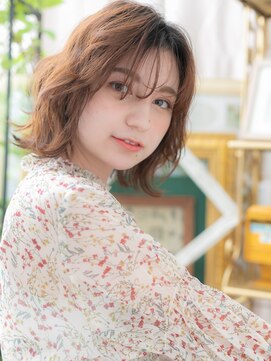 カバーヘア ブリス 川口(COVER HAIR bliss) フレンチガーリー外国人風抜け感ボブウルフc5川口20代30代40代