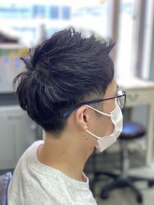 トランクヘアデザイン 大宮(TRUNK hair design) アップバングツーブロショート