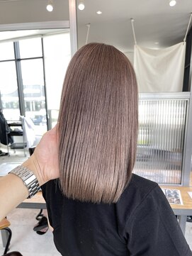 ストゥー(StueW.) 【倉敷】【岡山】【髪質改善】やわグレージュ