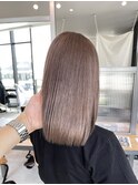【倉敷】【岡山】【髪質改善】やわグレージュ