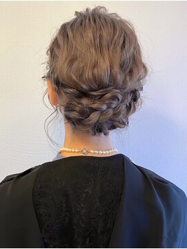 リムネ(RIMUNE) 編み込み冠ルーズアップ