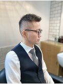ベリーショート×スキンフェード