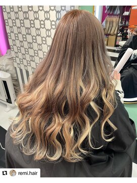 ルフレ 新宿本店1st(Reflet) プルエクステダイヤモンド９０本　#新宿