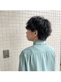 【イツモノトコロ】襟足のある大人パーマ