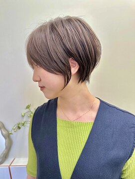 ナンバー 六本松(Number) 【number山崎友雅】ショート／ショートボブ/韓国風/ハイライト