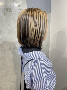 マノハル(MANOHARU) 個性的　おしゃれセクションカラー