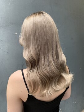 ブレンド 渋谷(BLend) BLend 渋谷 ミルクティーベージュレイヤーカット