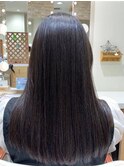 髪質改善☆しっとりした艶のあるストレート/30代/40代/50代