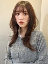 ロンド メリー 大宮(Lond merry)&nbsp;韓国風レイヤーカット×イノアカラー☆エアリーロング[大宮]
