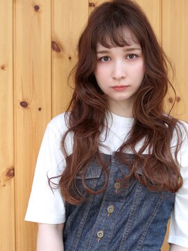 ブゾン(buZon) 【buZon ブゾン】ロングウェーブカール☆姫カットシアカラー