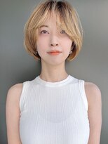 モリオ(morio)&nbsp;【morio浦和】大人可愛い20代黒髪前下がりショートボブ♪