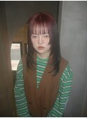 red×blackのルーツカラー