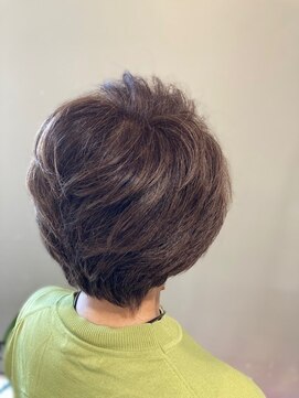 クロス(CROSS) 地毛を活かしたスタイル