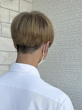 美容室 プラセル(Plaser) 【メンズ限定】【ブリーチ】＋イルミナカラー＋AujuaTR￥13500