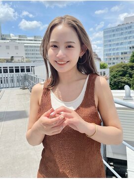 ゲーム 吉祥寺店(GAME) インナーカラー/ダブルカラー/ミルクティーベージュ/ボブ