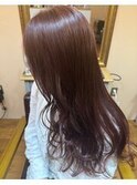 【レッドベージュ/ロング/似合わせボブ】#Ameri