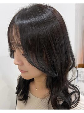 ヘアーアンドビューティー ザ ビー(Hair & Beauty the B) ブルーブラック★ウェーブカール