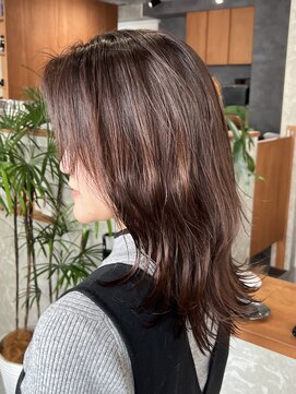 ゴーグッド(GO GOOD.) ちょいレイヤーカット×波巻き