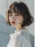 【6月平日】前髪カット＋透明感カラー＋超音波選べるTR￥10600→￥8500