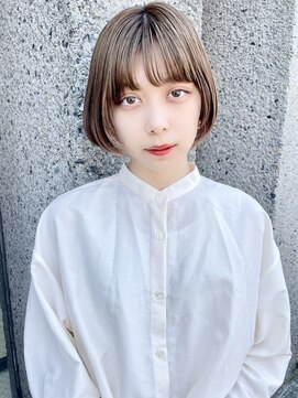 ニスル 上尾店(NISURU) 黒髪/クラゲヘアー/オリーブグレー/小顔/ココアベージュ/上尾