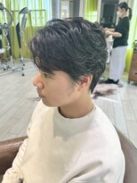 ネオリーブシェリエ 浅草店(Neolive cherie)&nbsp;メンズパーマ　毛流れパーマ　韓国