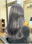 グレージュアッシュグレージュショートカットミニウルフ