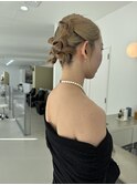 bobスタイルでもできるhair set