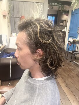 ラシーマ(LA-CIMA) メンズハイライト/メンズパーマ/メンズカット