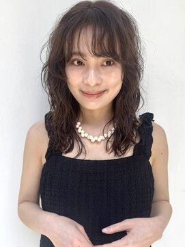 ベル 銀座5丁目店(Belle) ミディアムパーマ/フェイスレイヤー