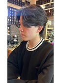 メンズカット＋フェザーパーマ