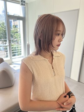 ローレンアオ(LOREN AO) くびれヘア/アプリコットオレンジ/夏のヘアアレンジ/栄矢場