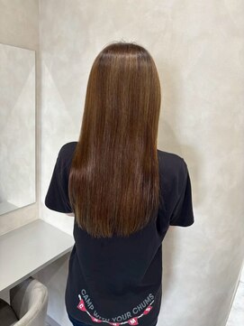 キング 心斎橋店(K!ng) 縮毛矯正髪質改善レイヤーカットトリートメント心斎橋美容室