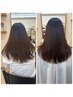 期間限定髪質改善ストレート+カット+トリートメント付き＝16500円→13500円！