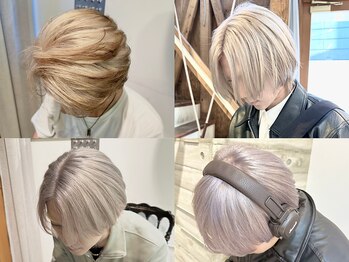 マニア(mania.)の写真/メンズも歓迎◎丁寧なカウンセリングであなたの“なりたい”を汲み取り、理想のハイトーンカラーに！