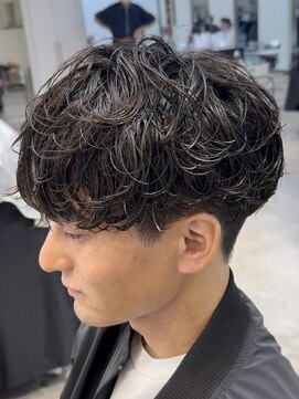 フィフスパーク(fifth PARK) 渋谷緩めシャドウパーマラウンドマッシュ2wayフェザーパーマ