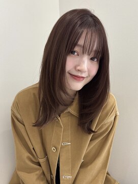 アンアミ シブヤ(Un ami shibuya) 【Un ami】レイヤーカット/ミディアムレイヤー/フェイスレイヤー