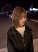 【ミディアムレイヤー】×【ミルクティーベージュ】