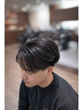 ココアンドワオ(COCO&WOW!)&nbsp;ニュアンスパーマフェザーパーマツーブロック