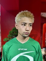 メリケンバーバーショップ トーキョー(MERICAN BARBERSHOP TYO)&nbsp;メンズカット/メンズハイトーン/スパイキーショート【嶋壽】356