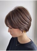 ハイライト大人ショート