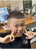 キッズカット　クロップフェード