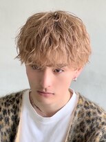 フィフス 大分(fifth)&nbsp;大分シャドウパーマメンズカットラウンドマッシュツーブロック
