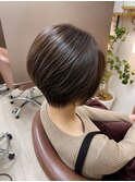 丸み　ショートボブ